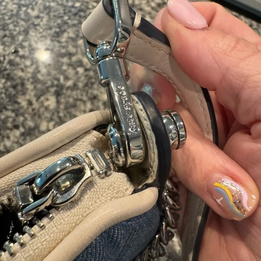 Kate Spade Carey Denim Zip Top Crossbody
